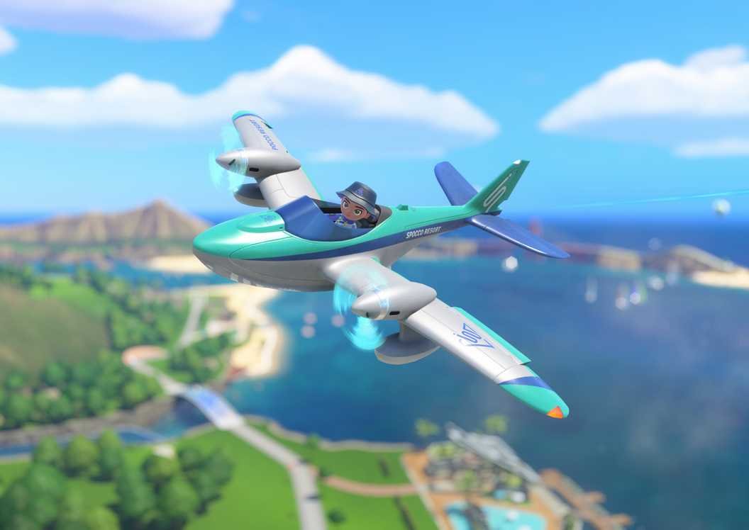 Pai comemora primeiro jogo com a filha usando Nintendo Switch Sports Resort - Imagem do artigo original